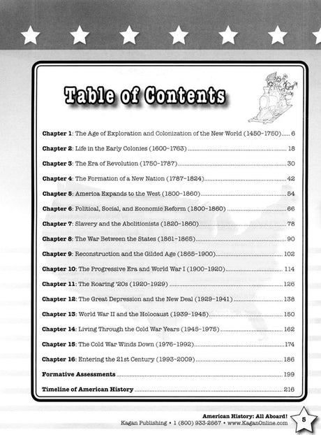 American History All Aboard Book