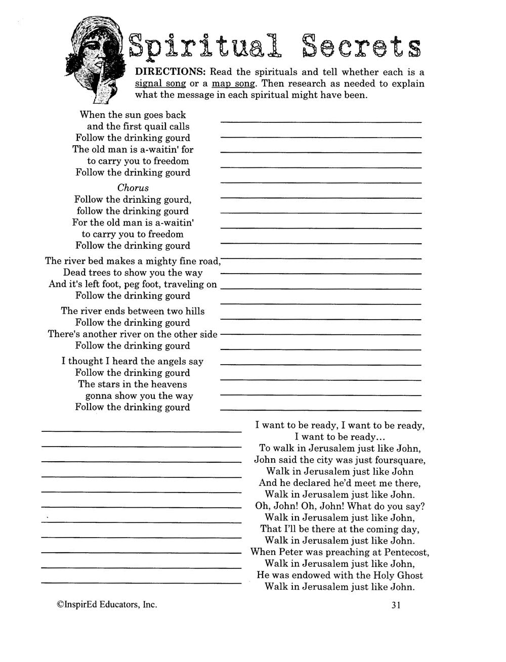 i Think: U.S. History Activity Book Set of 13