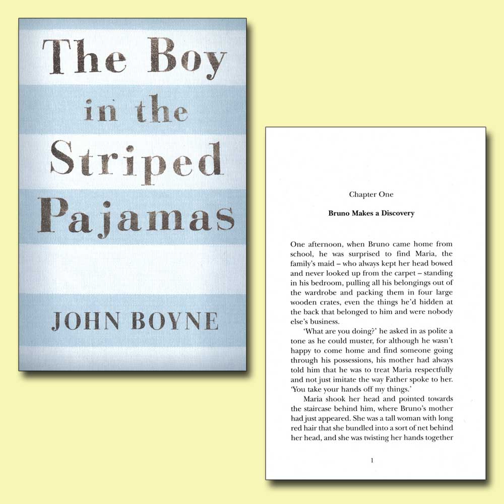 The Boy In The Striped Pajamas Paperback Book (1080L)