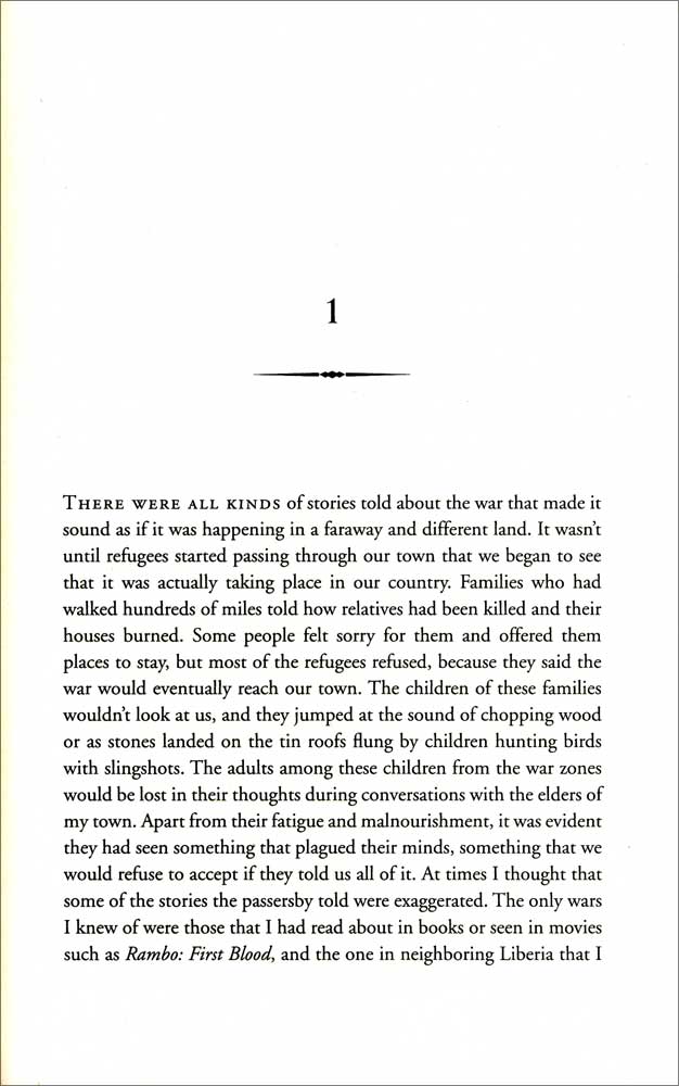 A Long Way Gone: Memoirs of a Boy Soldier Paperback Book (920L)