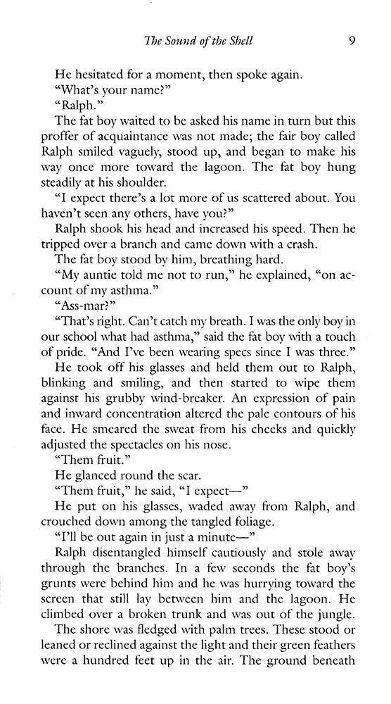 Lord of the Flies Paperback Book (770L)