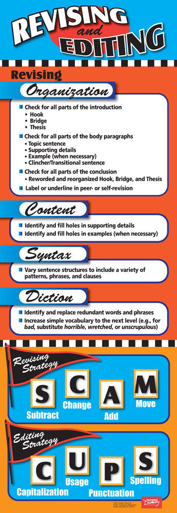 Revising and Editing Poster