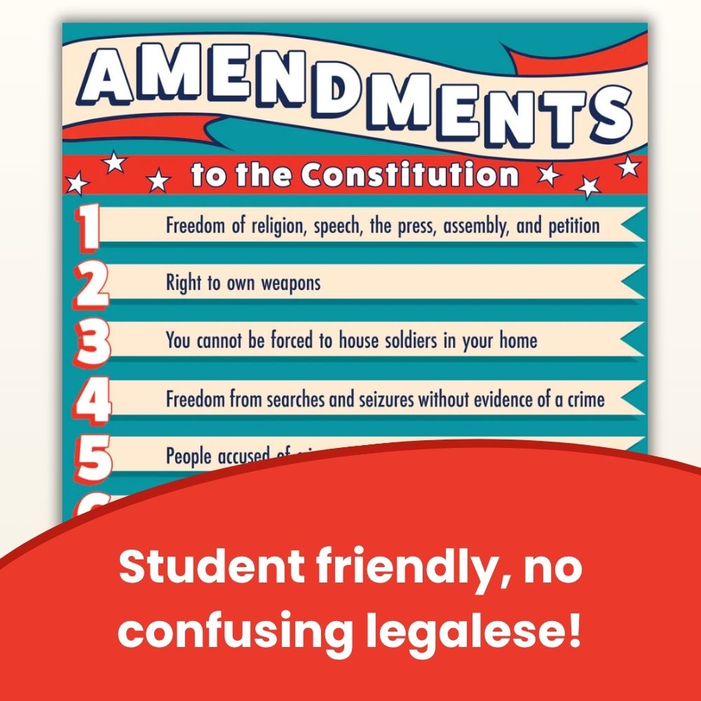 27 Amendments Skinny Poster