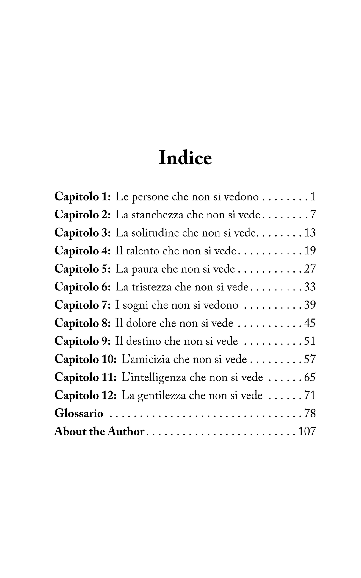 Quello che non si vede - Level 3 - Italian Reader by Valentina Ciuffreda