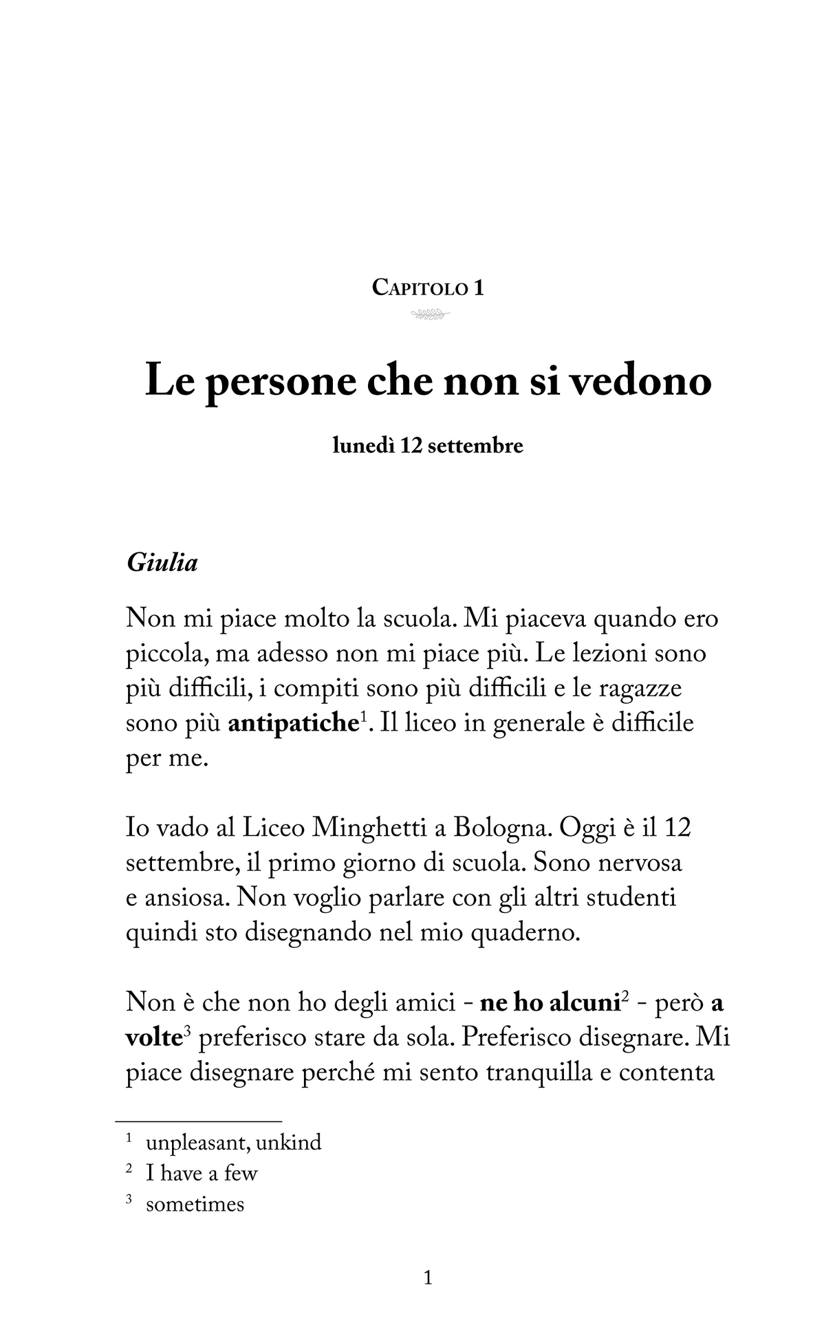 Quello che non si vede - Level 3 - Italian Reader by Valentina Ciuffreda