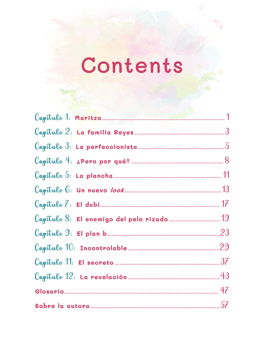 El pelo incontrolable - Level 1 - Spanish Reader by Grace V. Sotomayor Mantri