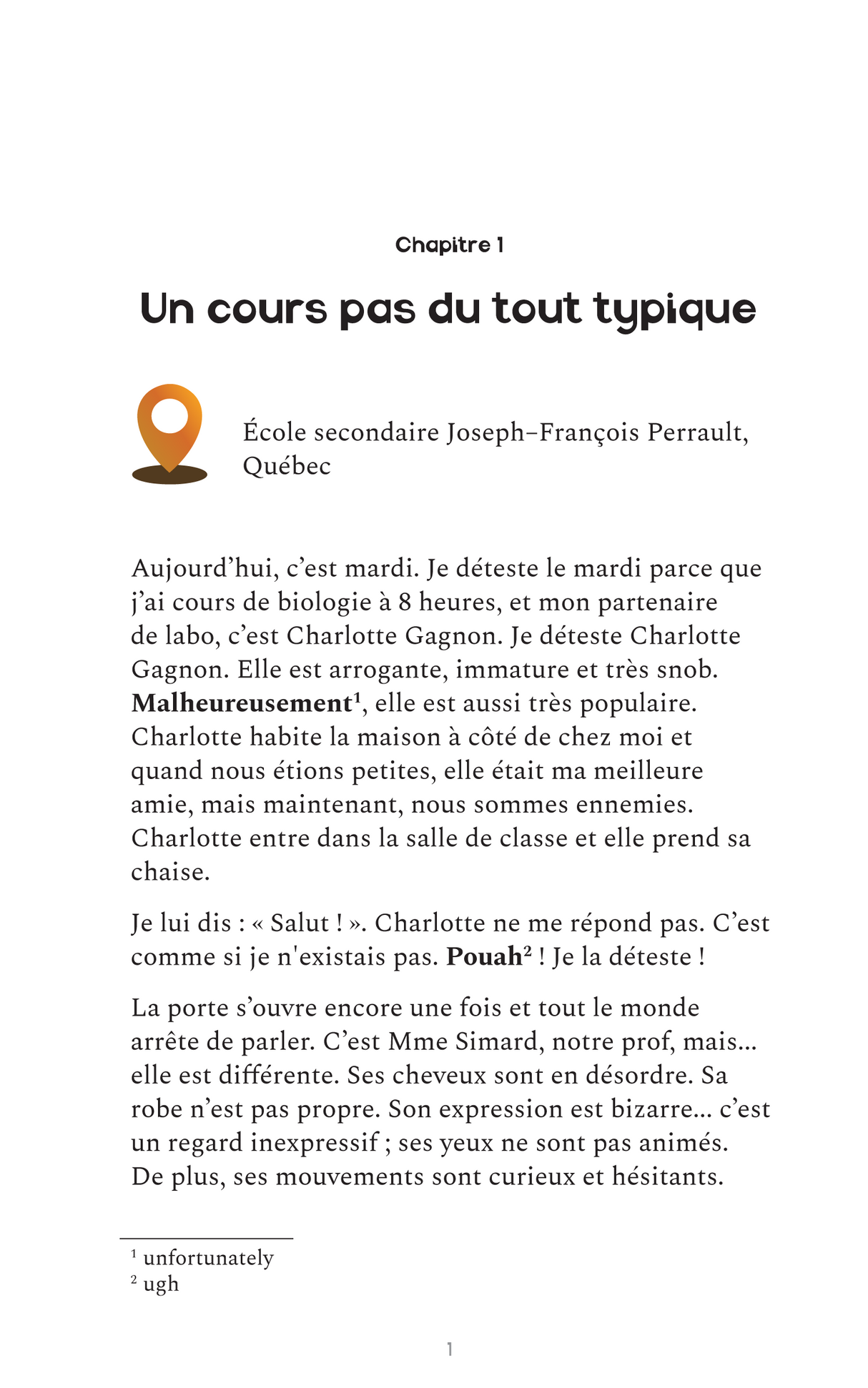 Les zombies attaquent Québec ! - Level 2 - French Reader by Andrea Caulfield