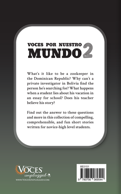 Voces por nuestro mundo 2 - Spanish Short Story Collection