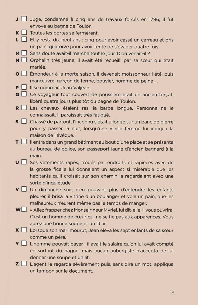 Les Misérables - Level 3+ - French Reader