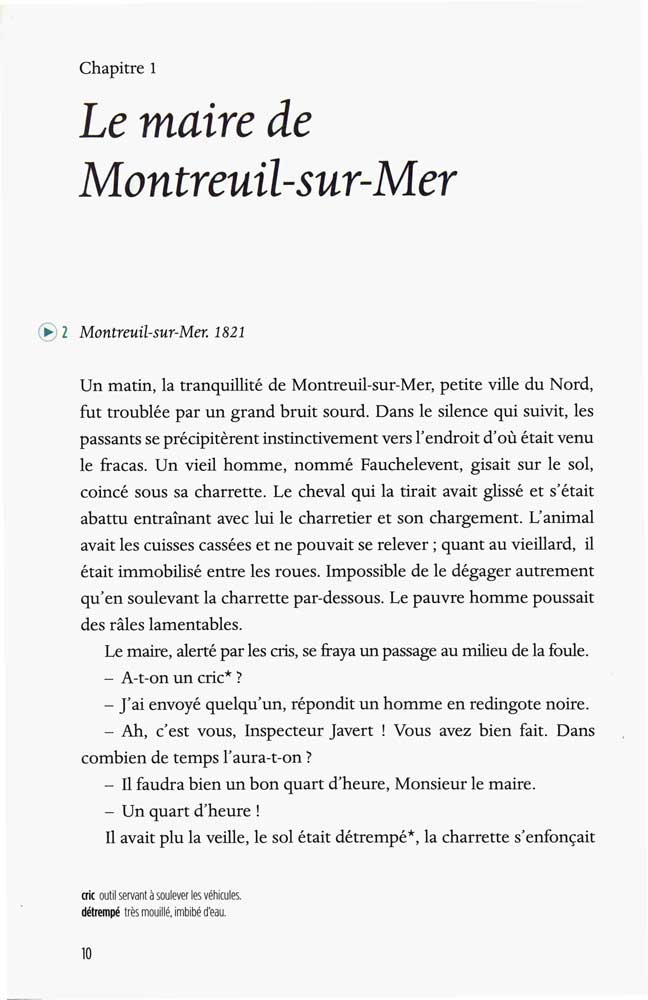 Les Misérables - Level 3+ - French Reader