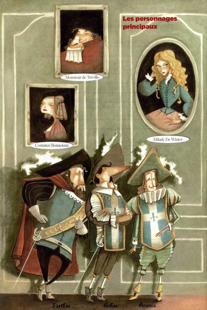 Les Trois mousquetaires - Level 2 - French Reader