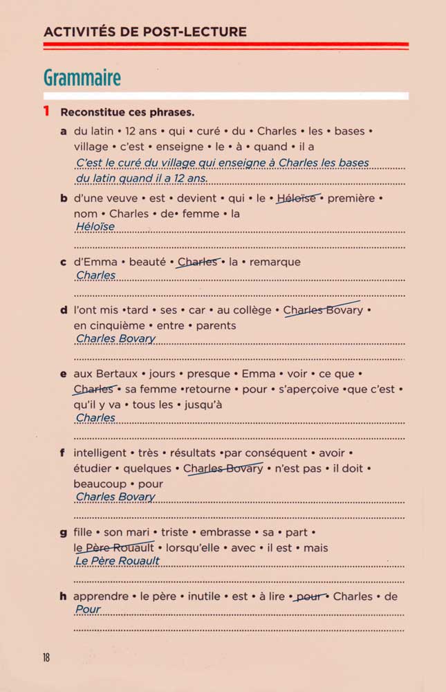 Madame Bovary - Level 3+ - French Reader