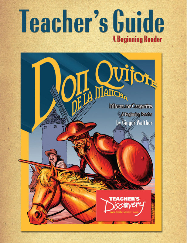 Don Quijote de la Mancha - Level 1 - Spanish Graphic Reader Teacher's Guide