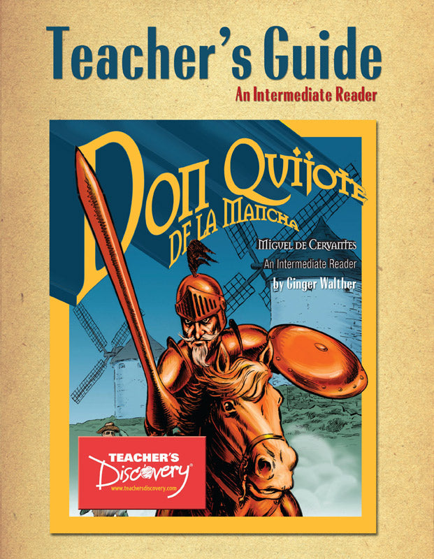 Don Quijote de la Mancha - Level 2 - Spanish Graphic Reader Teacher's Guide