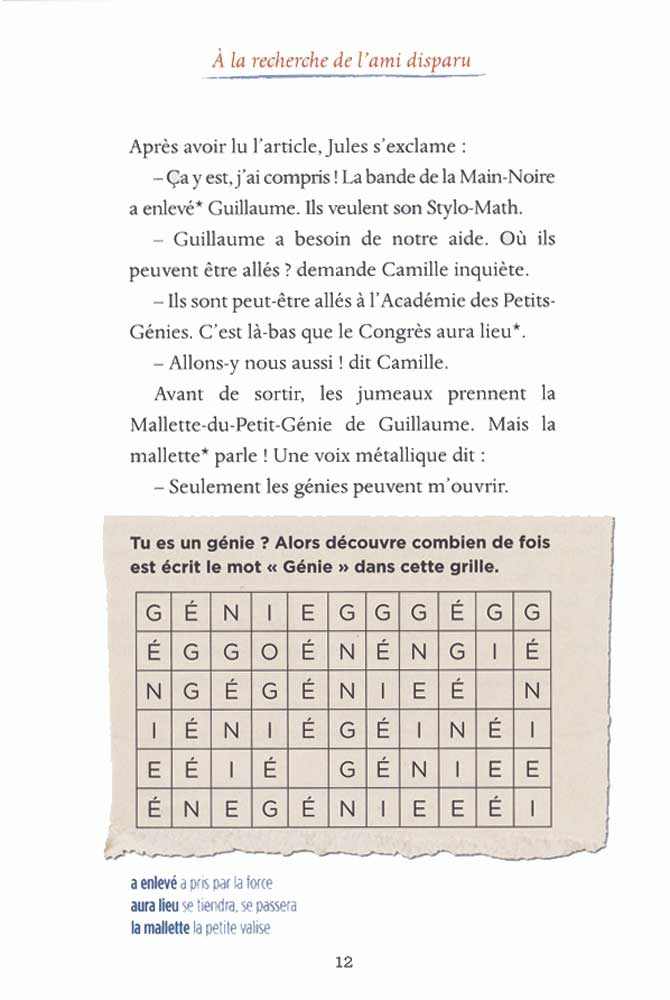 À la recherche de l'ami disparu - Level 1/2 - French Reader