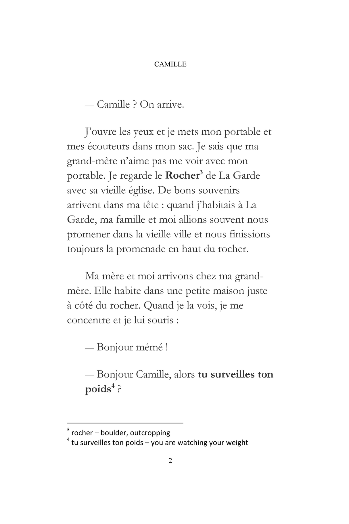 Camille : Le Studio de Danse - Level 2 - French Reader by Cécile Lainé