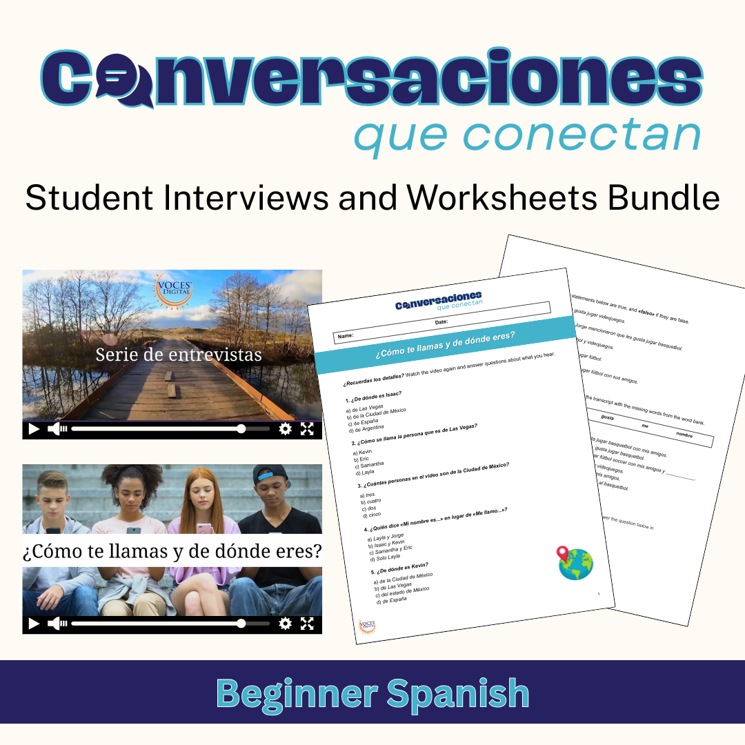 Conversaciones que conectan: Beginner