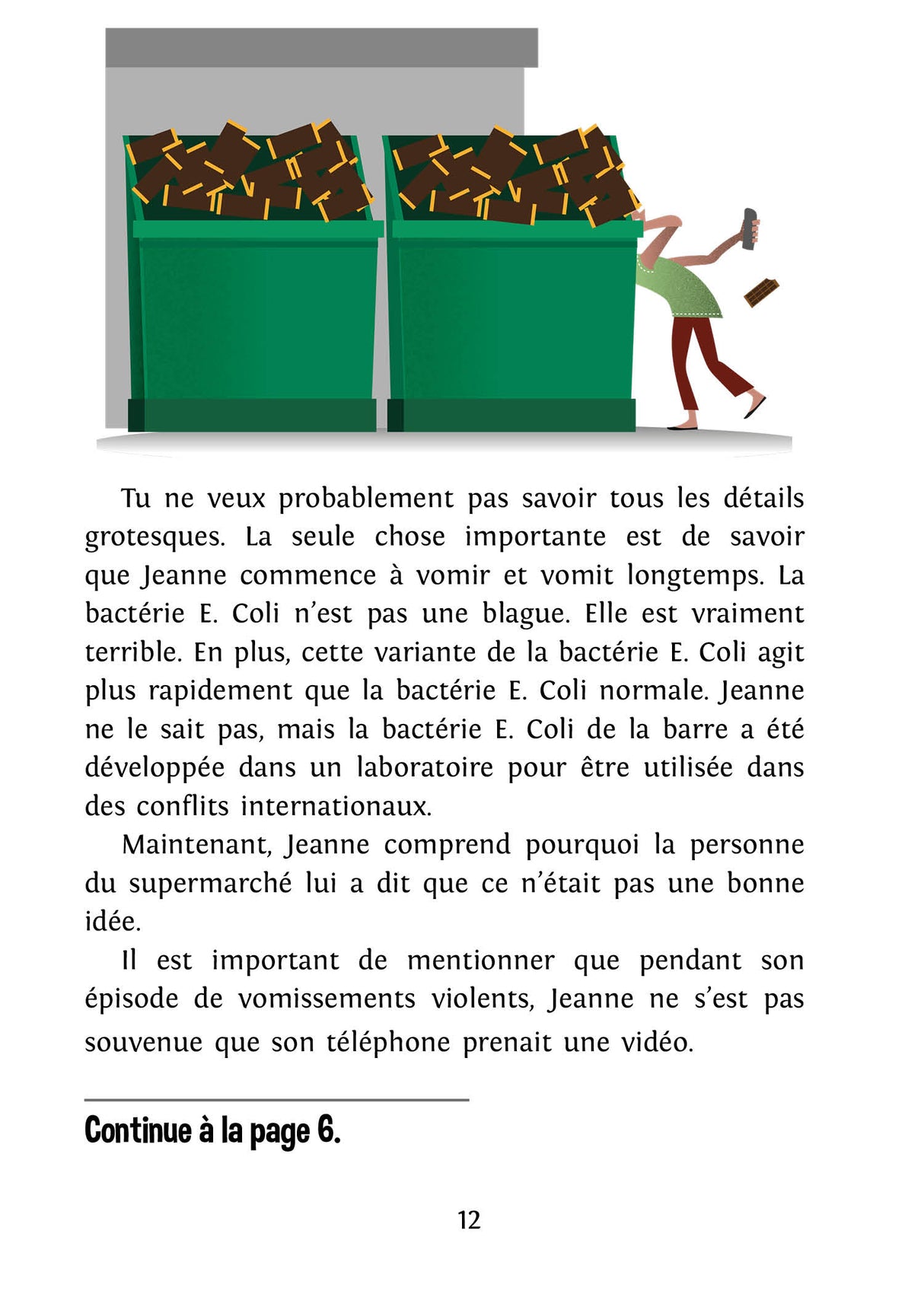 Jeanne et le chocolat French Level 2 Reader