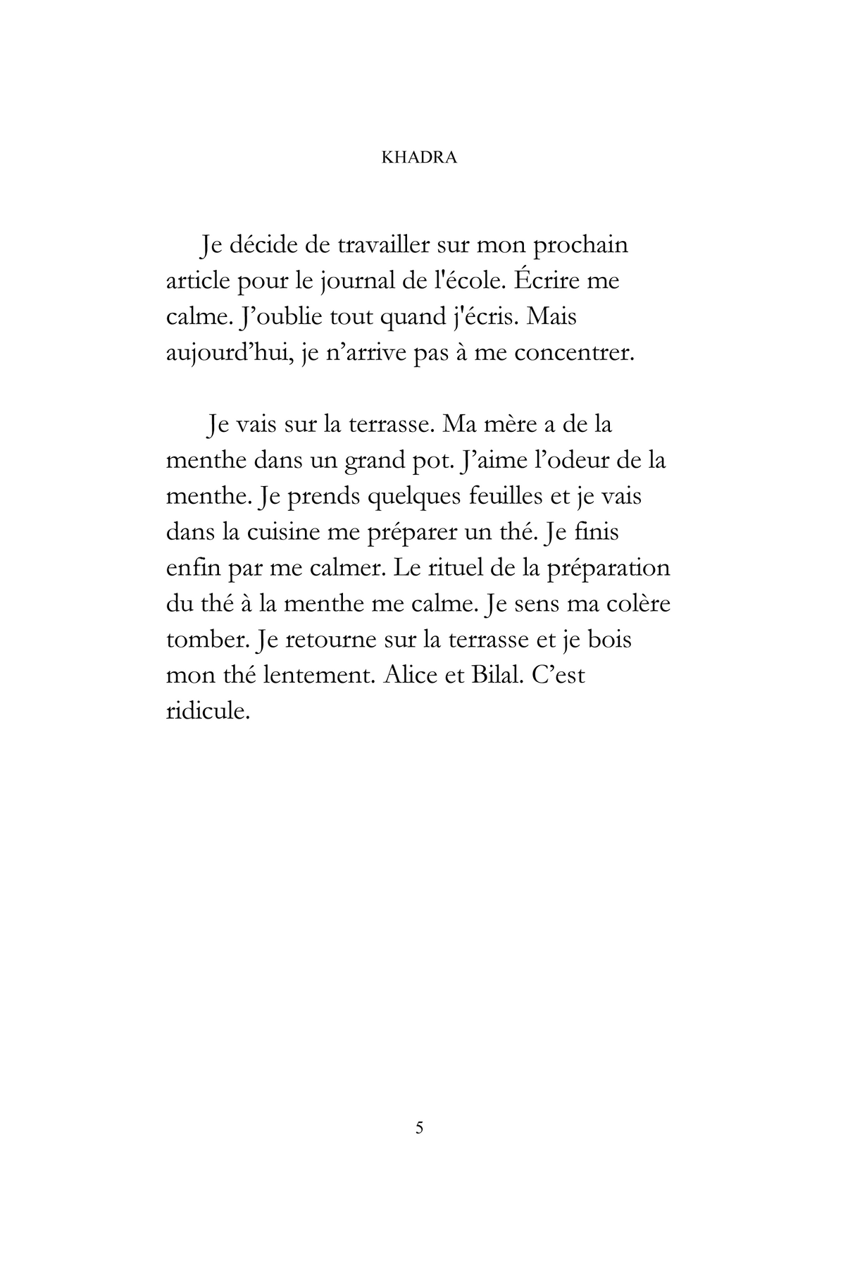 Khadra : 63 rue d'Aubagne - Level 2 - French Reader by Cécile Lainé