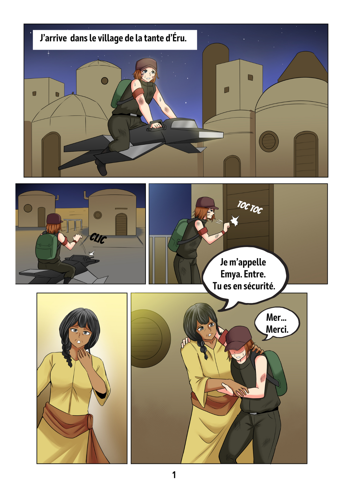 La mission - Level 1 - French Graphic Novel by Cécile Lainé