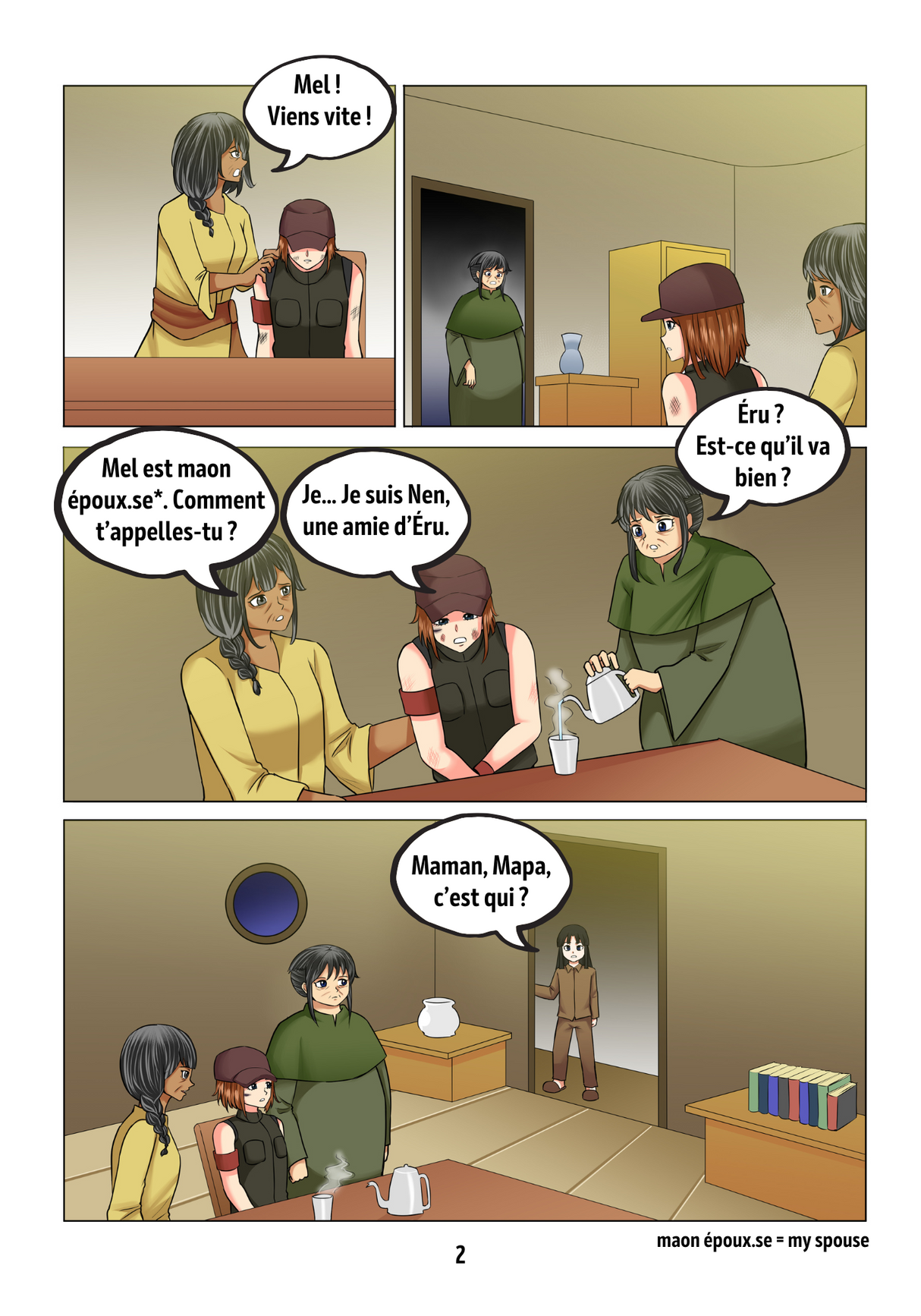 La mission - Level 1 - French Graphic Novel by Cécile Lainé