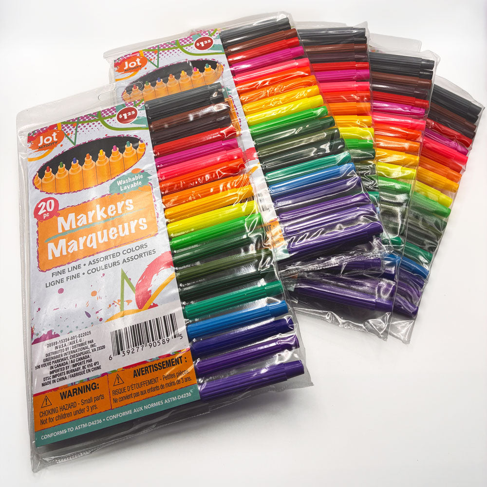 Markers Set of 5