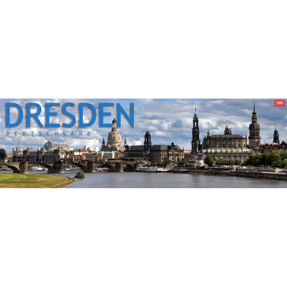 Dresden Panoramic - German - Skinny Poster