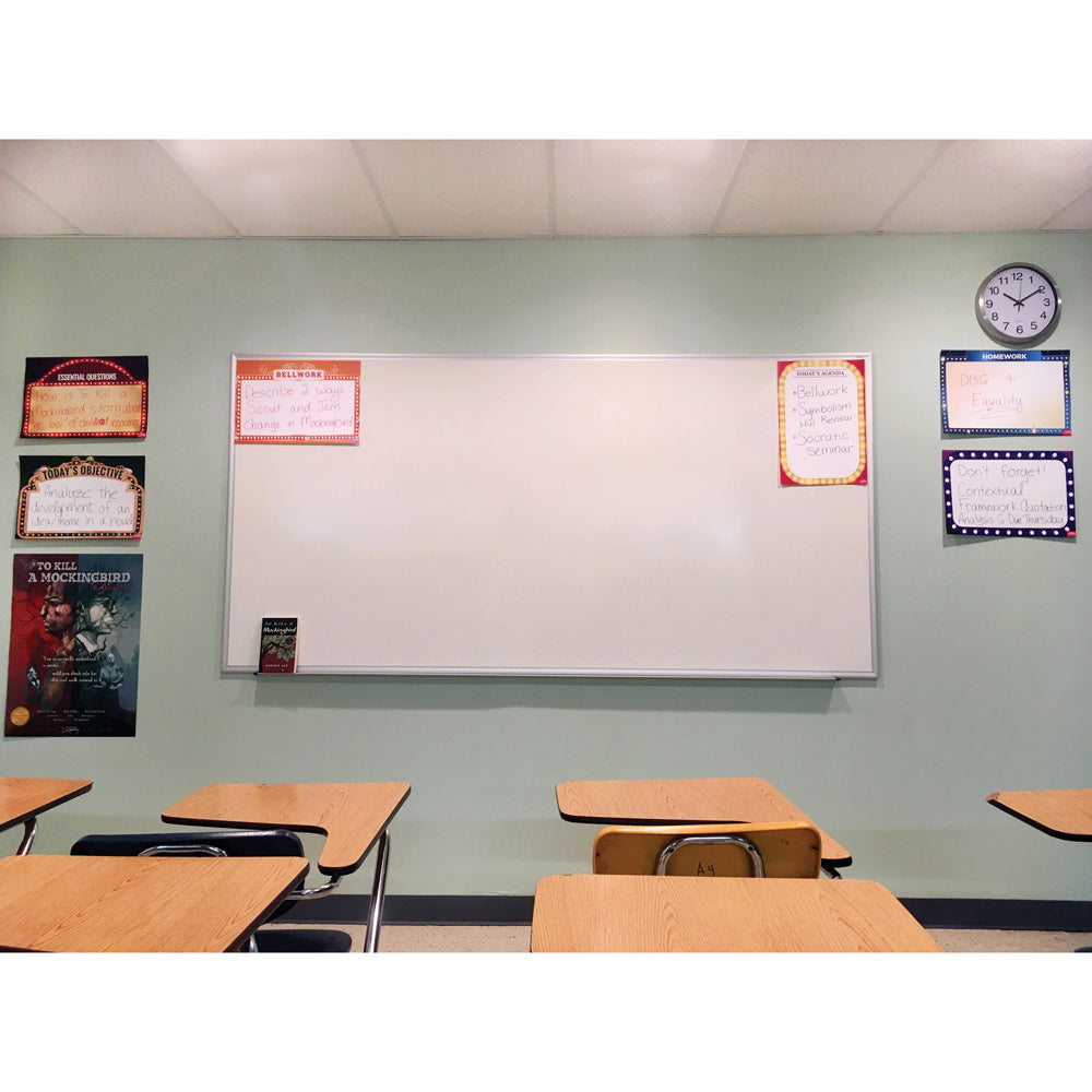 Essential Classroom English Dry-Erase Posters - Set of 6