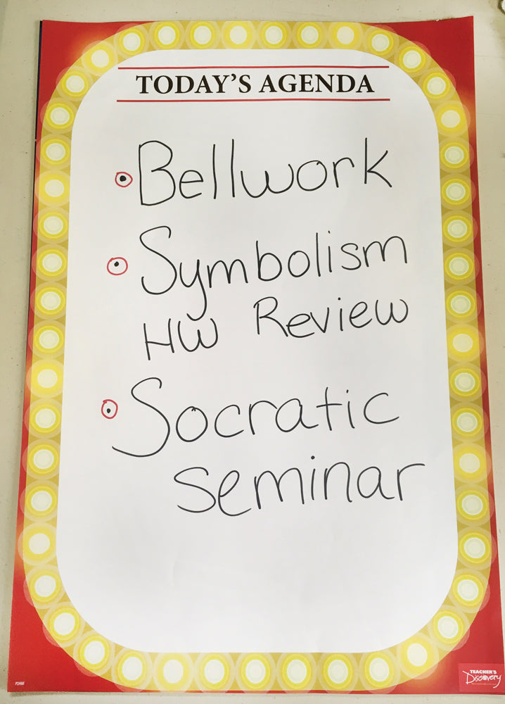 Essential Classroom English Dry-Erase Posters - Set of 6