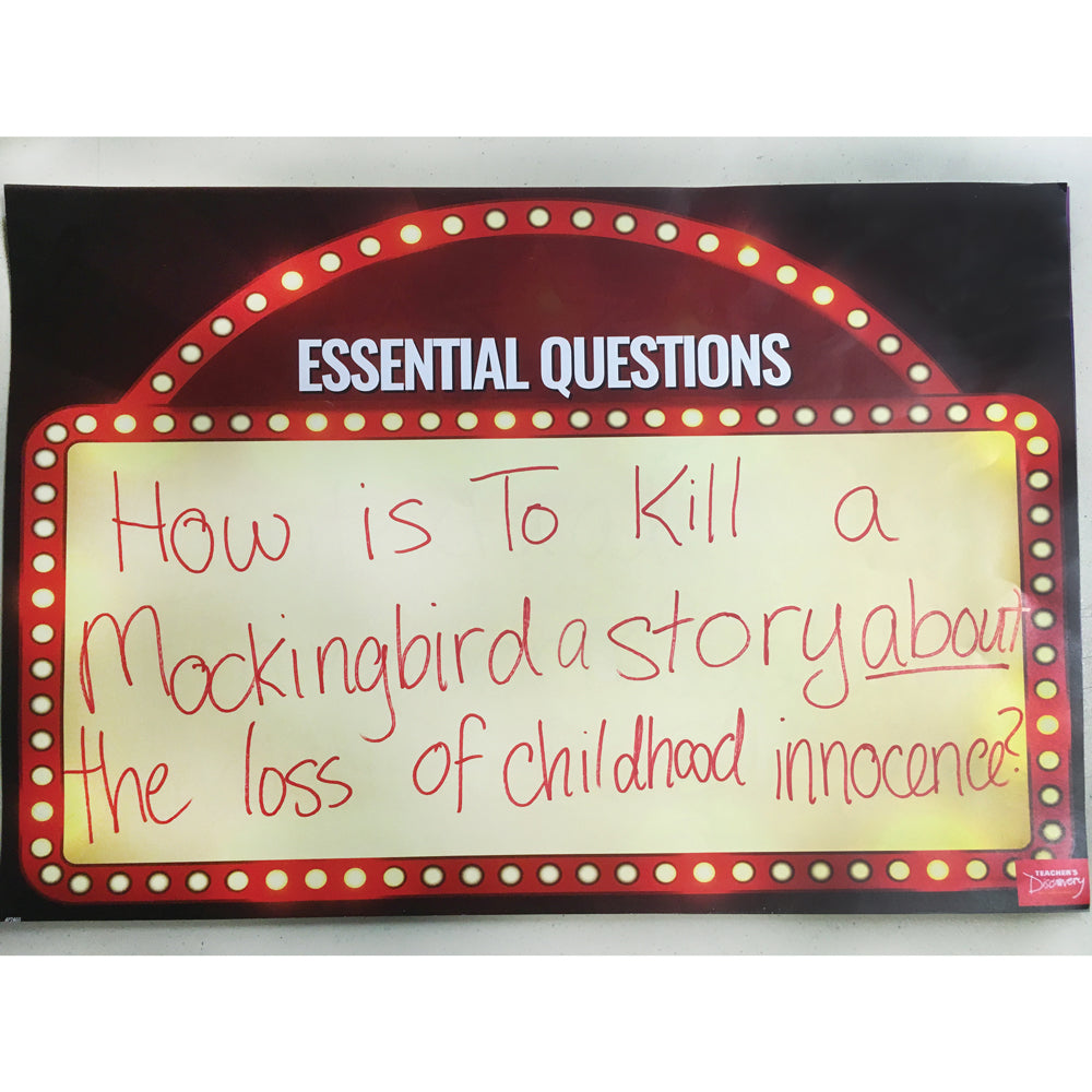 Essential Classroom English Dry-Erase Posters - Set of 6