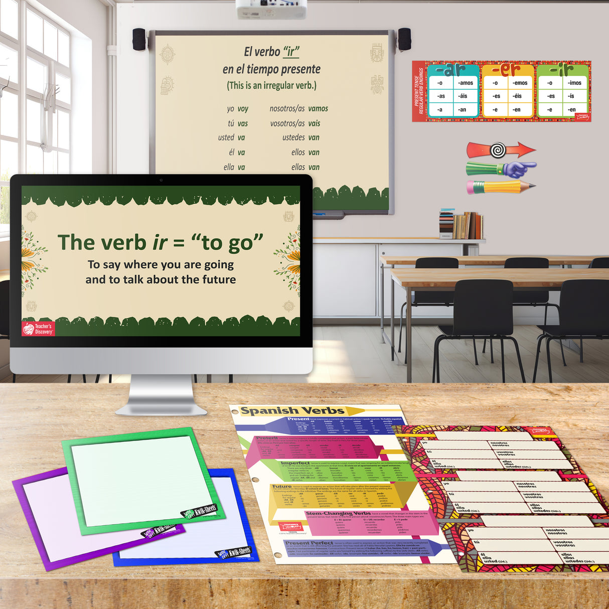 Back-to-School Bundle for Spanish Teachers: Everything Verbs