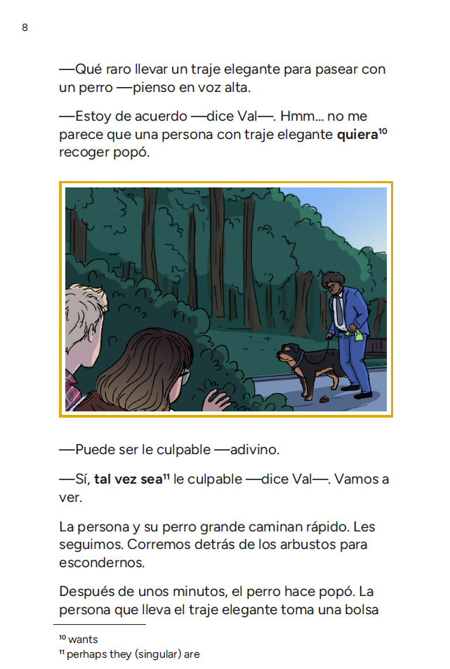 El pequeño y apestoso misterio del parque - Level 2 - Spanish Reader by Kodi Rain