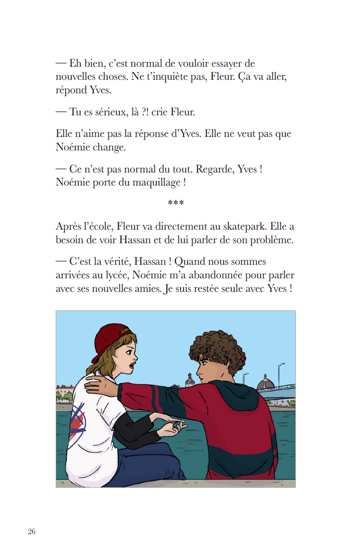 Noemie veut etre populaire - Level 3 - French Reader by Valentina Ciuffreda