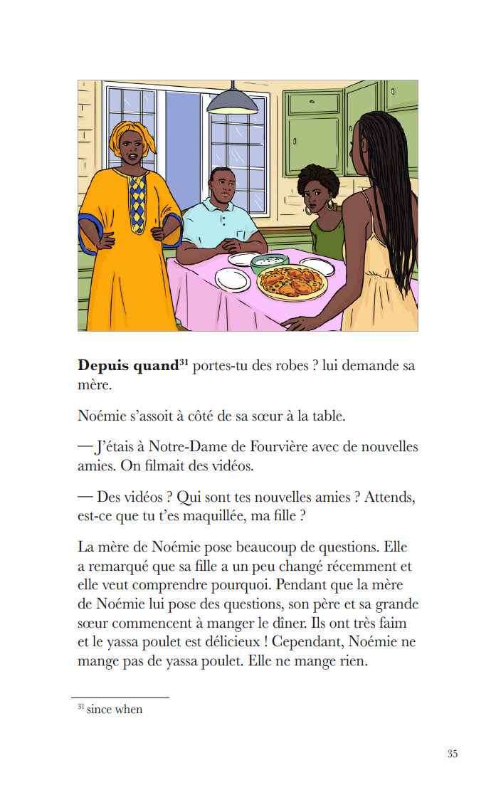 Noemie veut etre populaire - Level 3 - French Reader by Valentina Ciuffreda