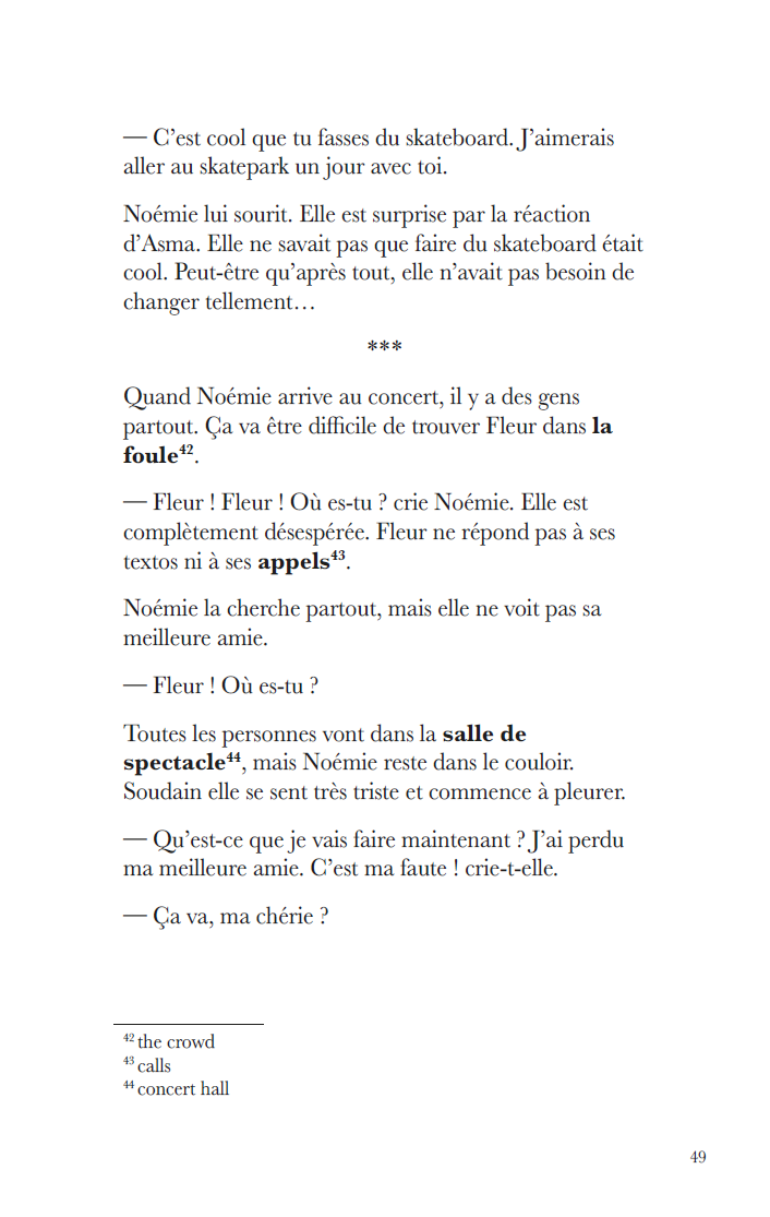 Noemie veut etre populaire - Level 3 - French Reader by Valentina Ciuffreda