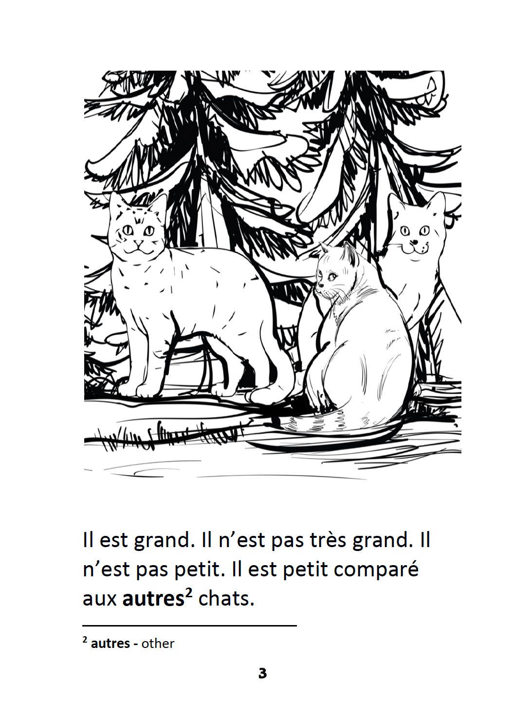 Léo le chat - Level 1 - French Reader by Theresa Marrama