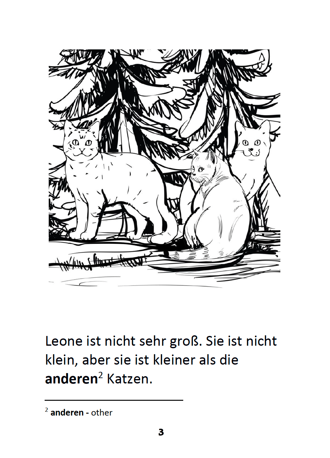 Leona die Katze - Level 1 - German Reader by Theresa Marrama