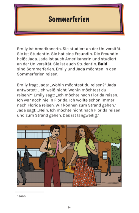 Unsere Welt Lehrstufe 1 & 2 - Levels 1/2 - German Reader