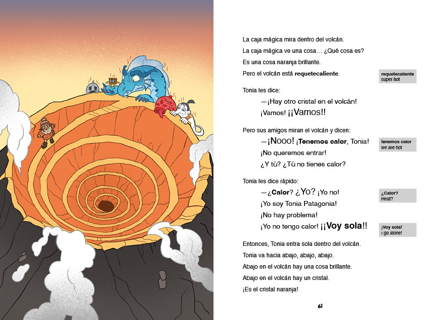 Tonia Patagonia y la caja mágica - Level 1 - Spanish Reader by Margarita Pérez García & Patricia Martí Torres