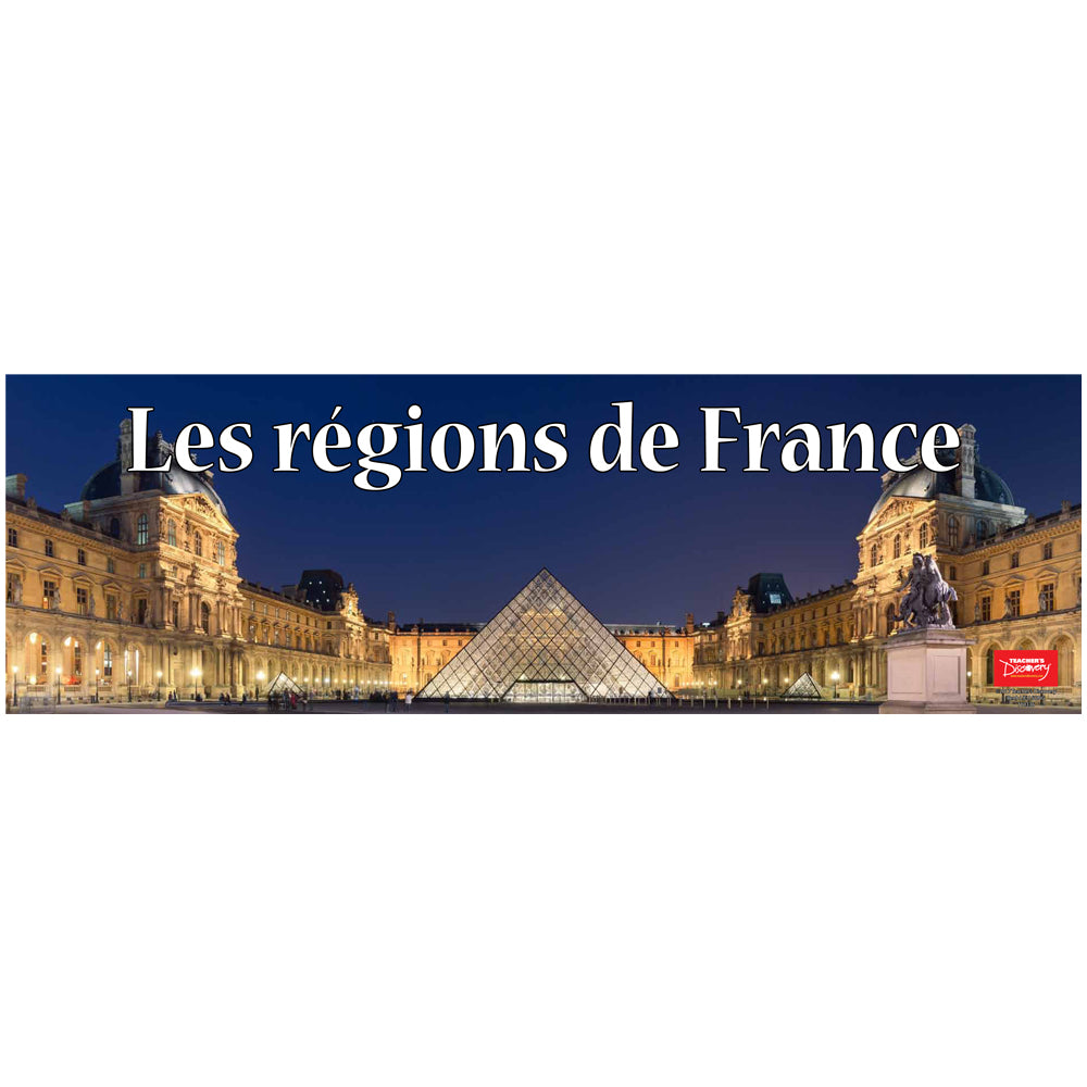 French Regions - French - Mini-posters - Set of 40