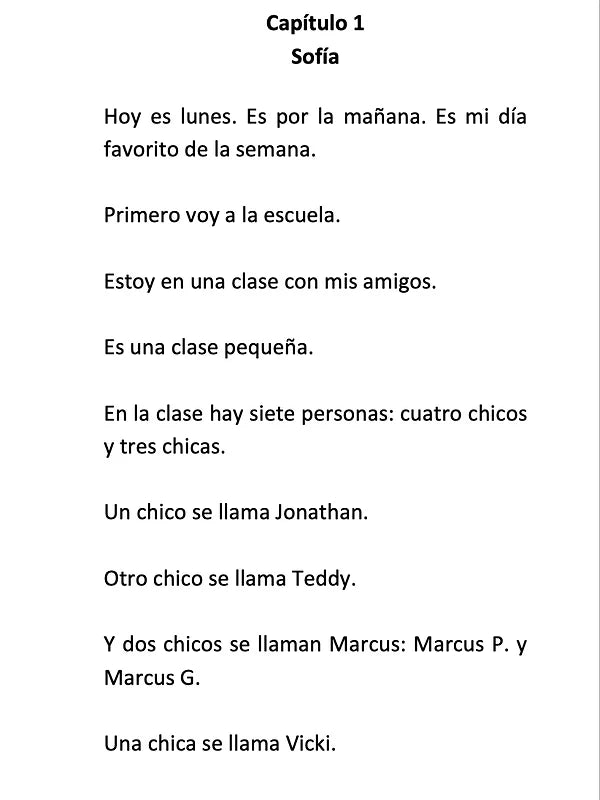 Pesas - Level 1 - Spanish Reader by Jennifer Degenhardt