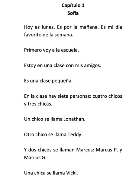 Pesas - Level 1 - Spanish Reader by Jennifer Degenhardt