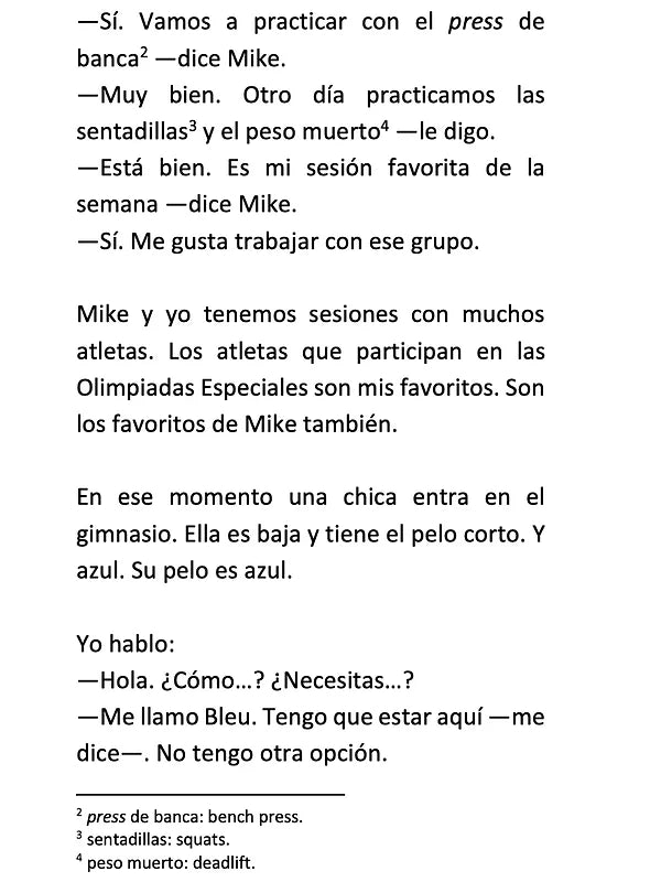 Pesas - Level 1 - Spanish Reader by Jennifer Degenhardt