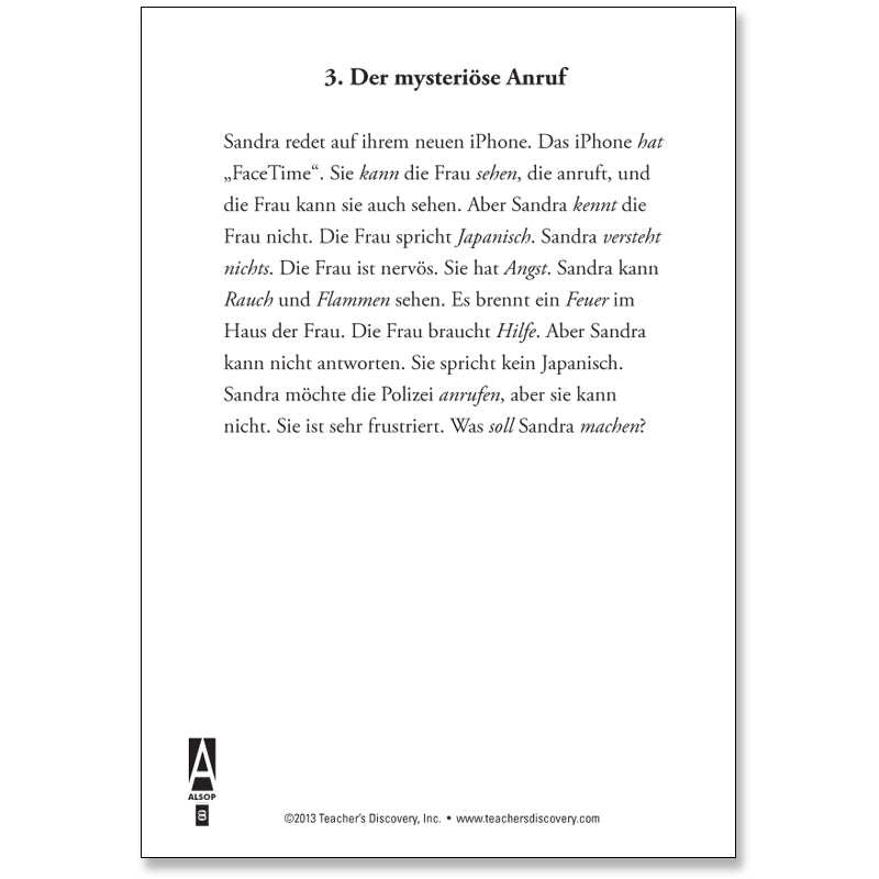 21 Mini-Geschichten - Level 2 - German Reader by Tom Alsop