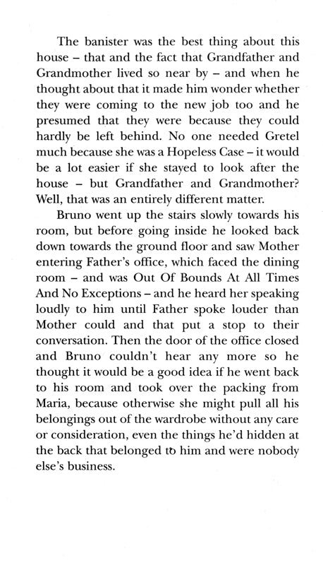 The Boy In The Striped Pajamas Paperback Book (1080L)