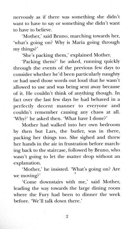 The Boy In The Striped Pajamas Paperback Book (1080L)