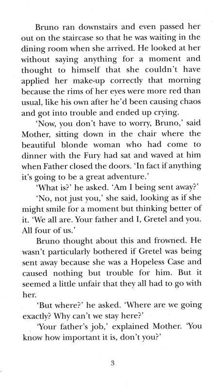 The Boy In The Striped Pajamas Paperback Book (1080L)