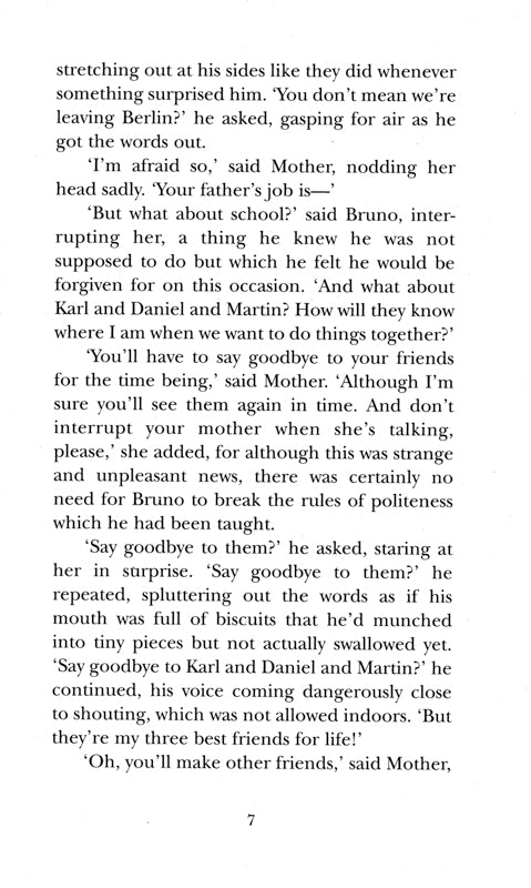 The Boy In The Striped Pajamas Paperback Book (1080L)