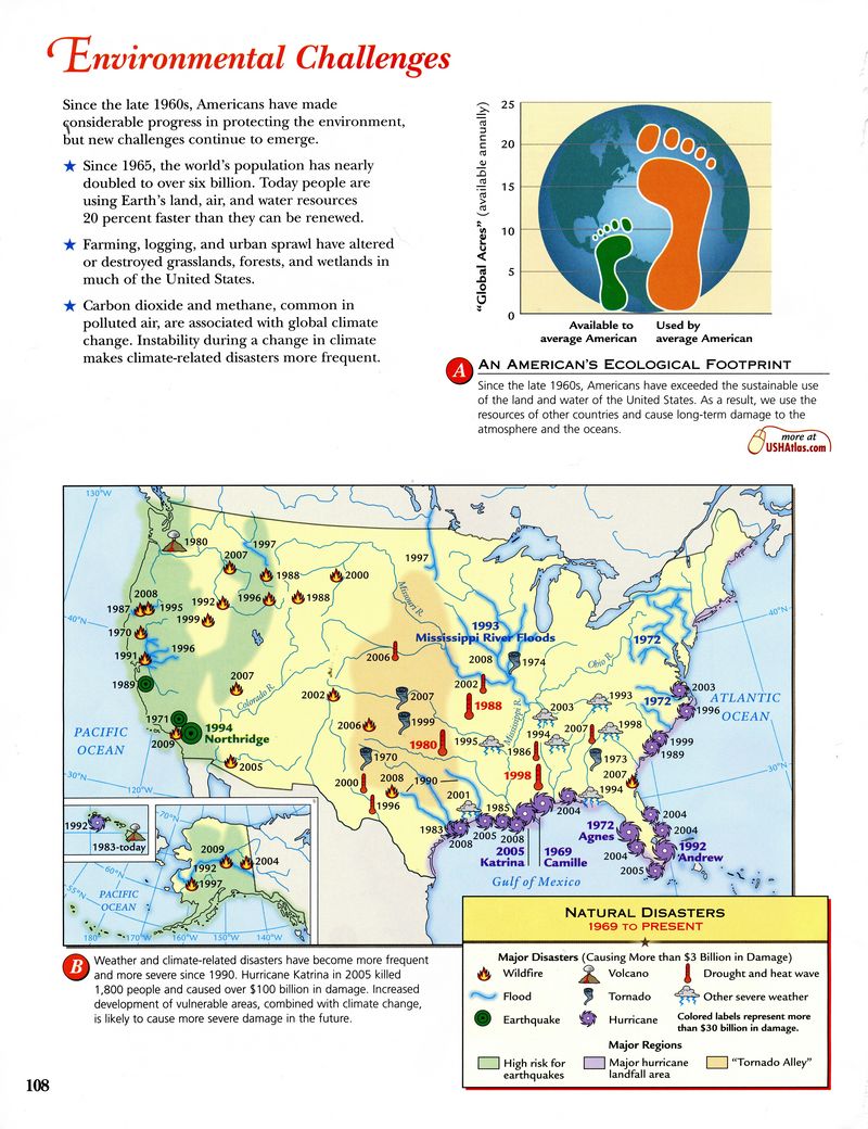 Nystrom's United States History Atlas