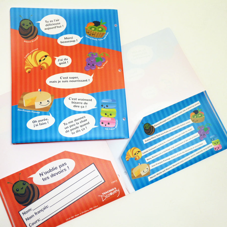 Monsieur Fromage and Friends Folder